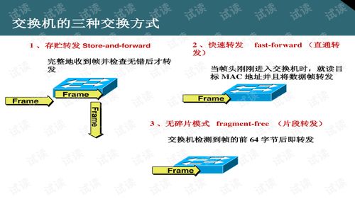 网络工程中的交换技术 构建高效数据通信的核心